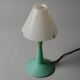 Veneta Lumi Lulù Table Lamp, Beige ABS, Postmodern, Italy, 1980s.