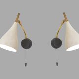 Pair of wall lamps for Gebruder Cosak, 50