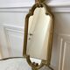 Miroir en bois doré années 40-50