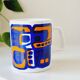 6 mug Staffordshire Potterie England