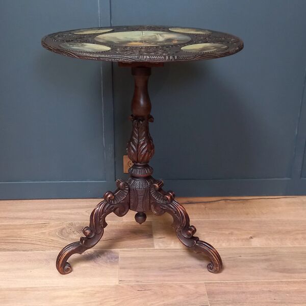 Table tilttop du 19ème siècle - table à vin - table tilttop