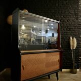 Restored vintage showcase buffet