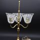 Large Size Art Decò Murano Glass Table Lamp, 1940