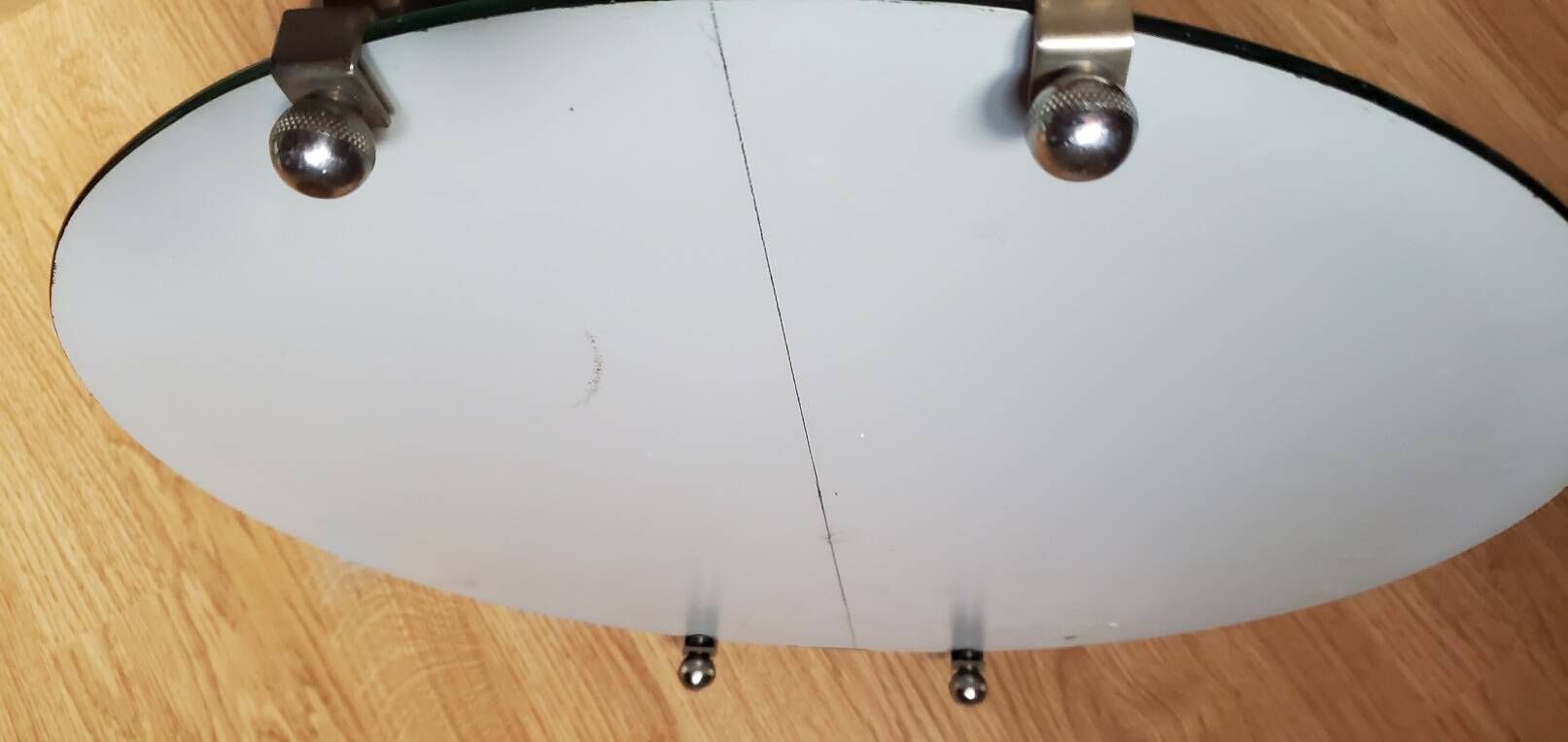 vintage mirror tray 45 cm