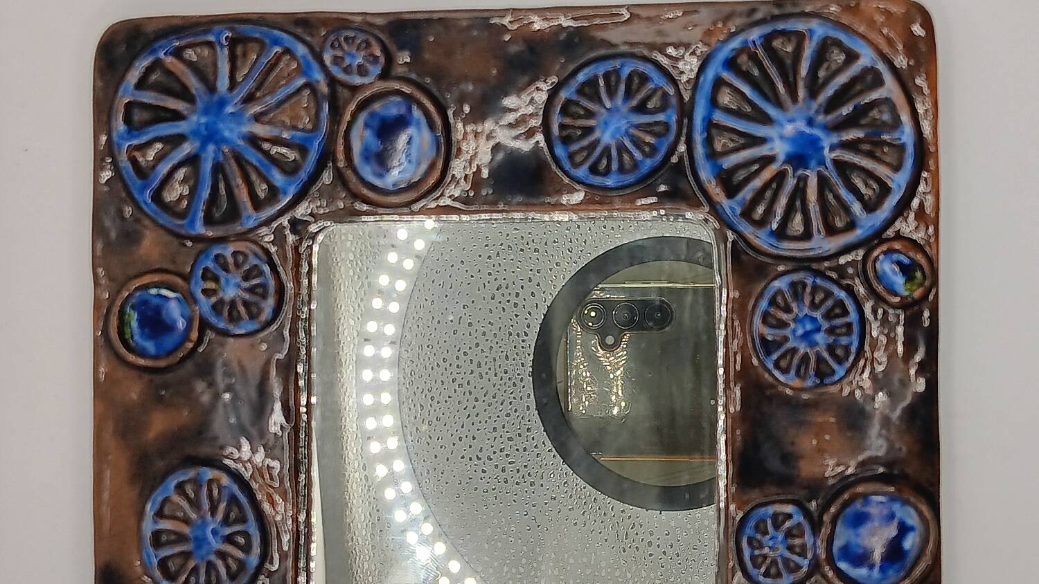 Swedish mirror by Gunnar Nylund from the 60sSwedish mirror by Gunnar