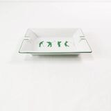 Porcelain cigar ashtray, Philippe Deshoulieres, France, 1980s.