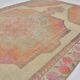 Orange & Beige Wool Handmade Rug sku 2607
