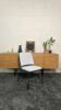 Black and white chair