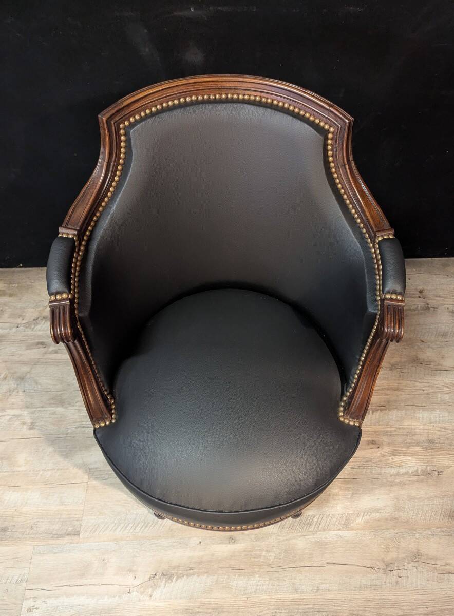 Louis XVI swivel armchair