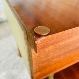 Vintage bedside Scandinavian style 60s