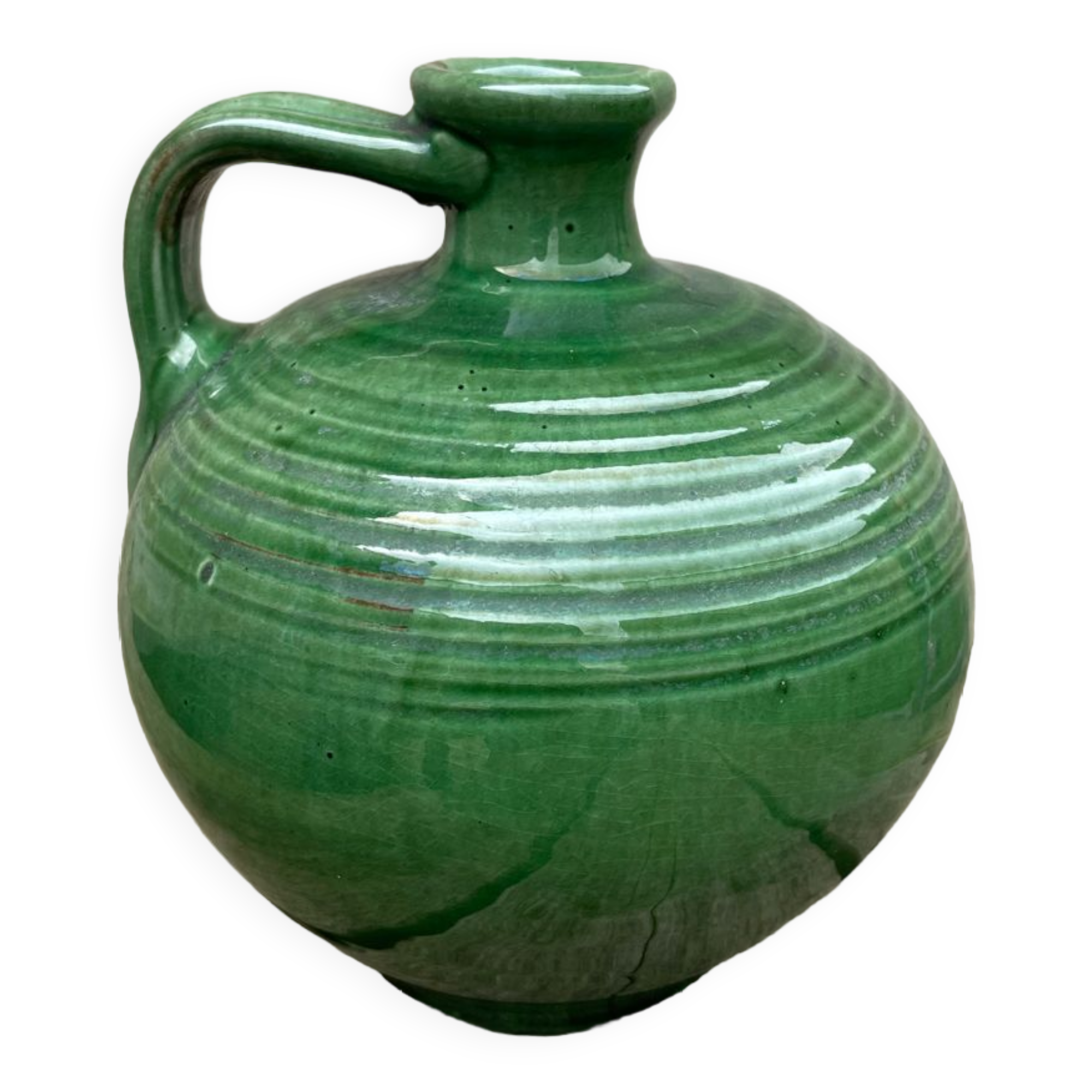 Varnished ceramic jug or picket