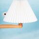 Minimalist Scandinavian floor lamp Carl Malmsten in pine, Sweden