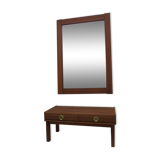 Mirror and Console, AB Carlström & Co, Sweden, 1960s