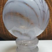 Globe lamp Italy marbled decoration space age