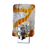 Wall lamp Murano Mazzega, Bicolore, Italy, 1970