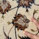 Persian Tabriz Wool Rug with Silk Inlay 300x200 cm