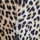 pair of Bridge armchairs, leopard fabric