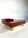 Square coffee table, Italian design, 1980s
