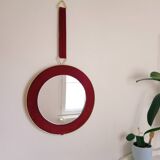 Miroir velours hublot 34cm