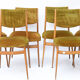Suite de 6 chaises vintage des années 1960