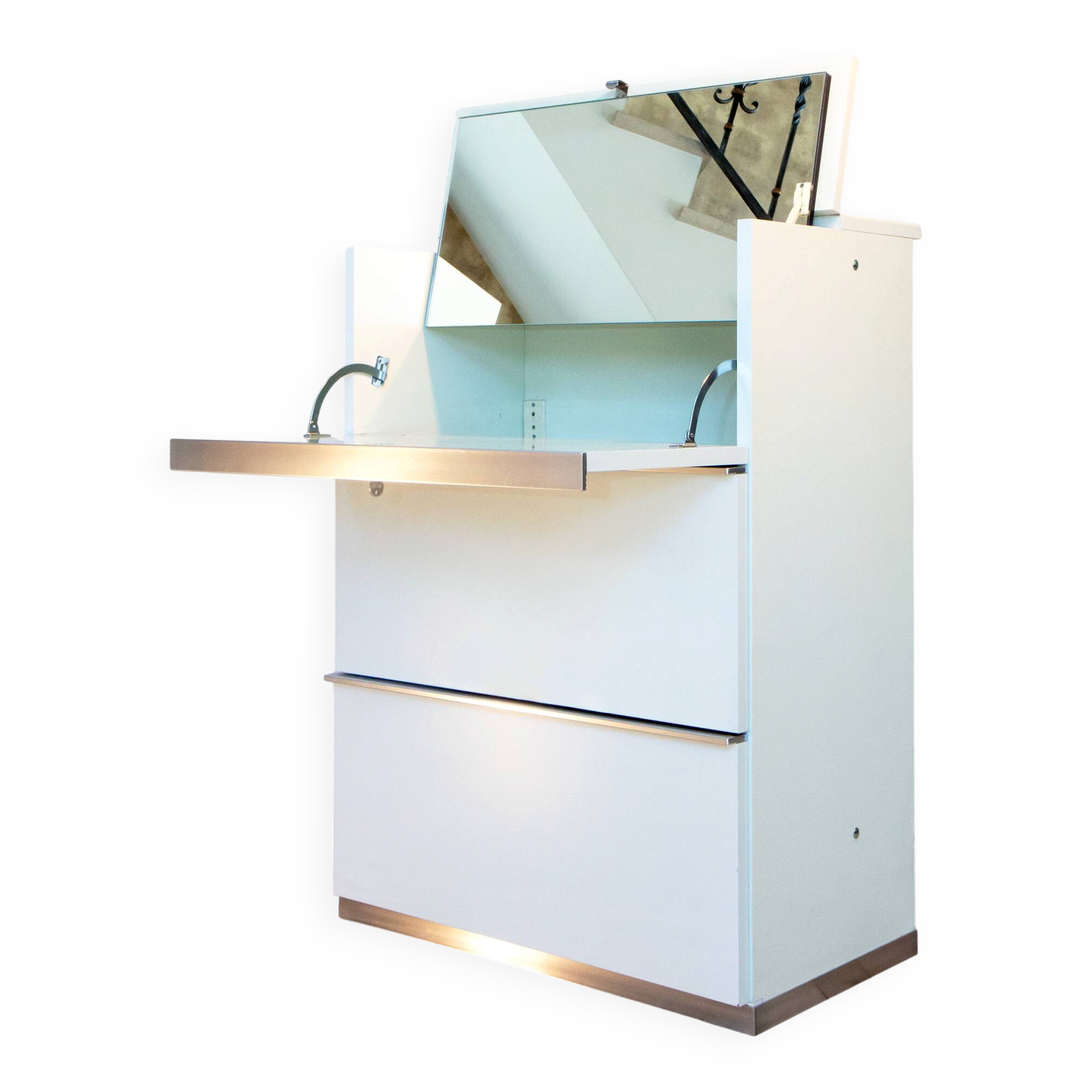 Interlübke dressing table, Roche Bobois 1970