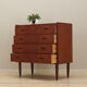 Commode en teck, design danois, années 1970, production: Danemark