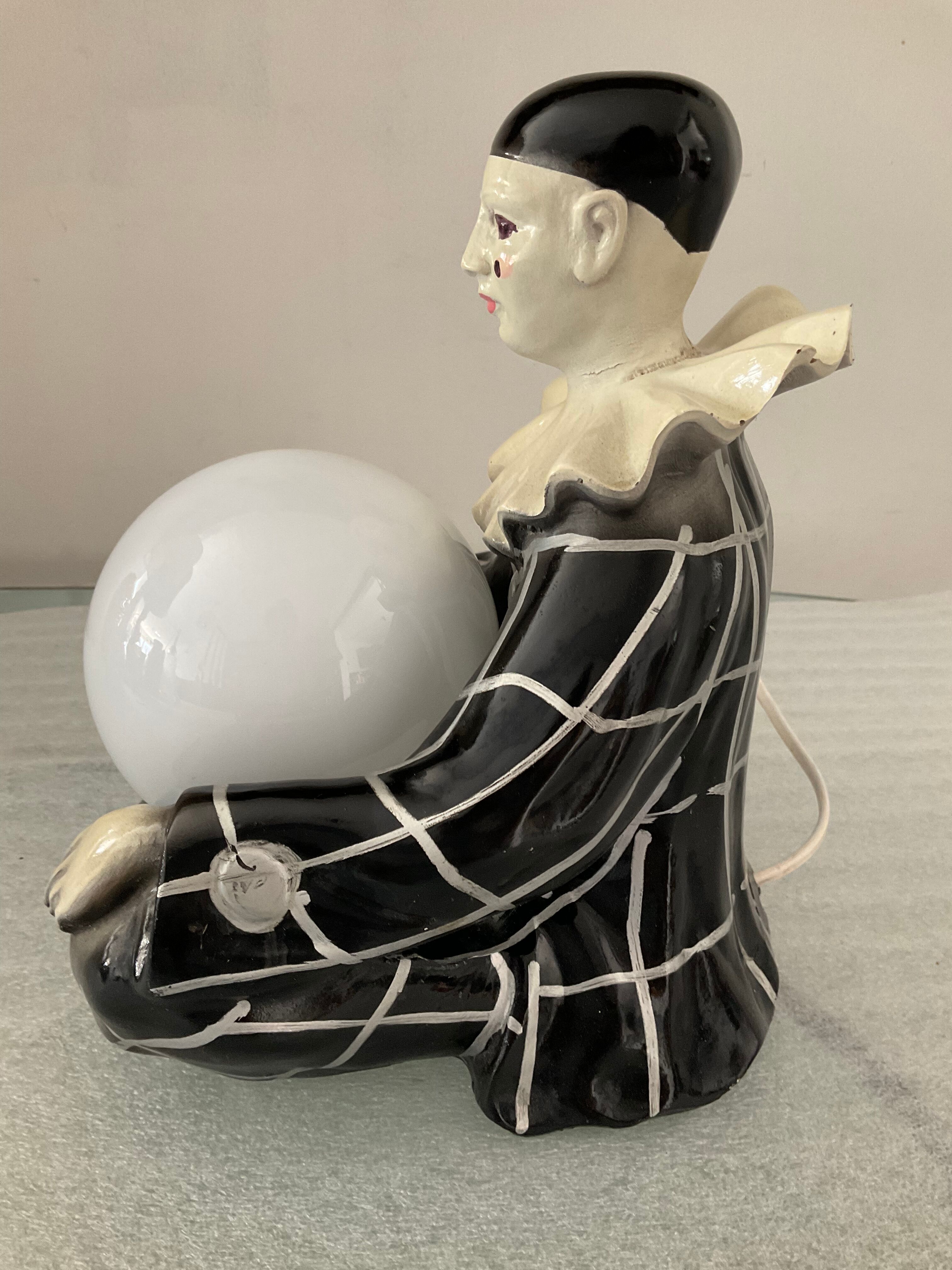 Vintage Pierrot lamp from the 50s and 60s