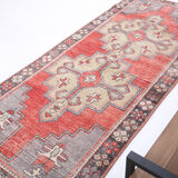 3x8 oriental madallion turkish runner rug,107x247cm