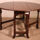 Gateleg Table in Oak from the 18th Century
