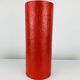 Red stone and fibreglass lamp, vintage