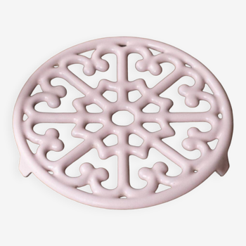 Vintage pink trivet