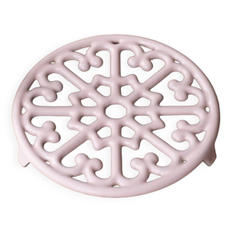 Vintage pink trivet