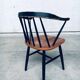 Set of Mid-Century Modern Fanett Armchairs, Denmark, 1950s