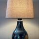 Lampe design en métal chromé