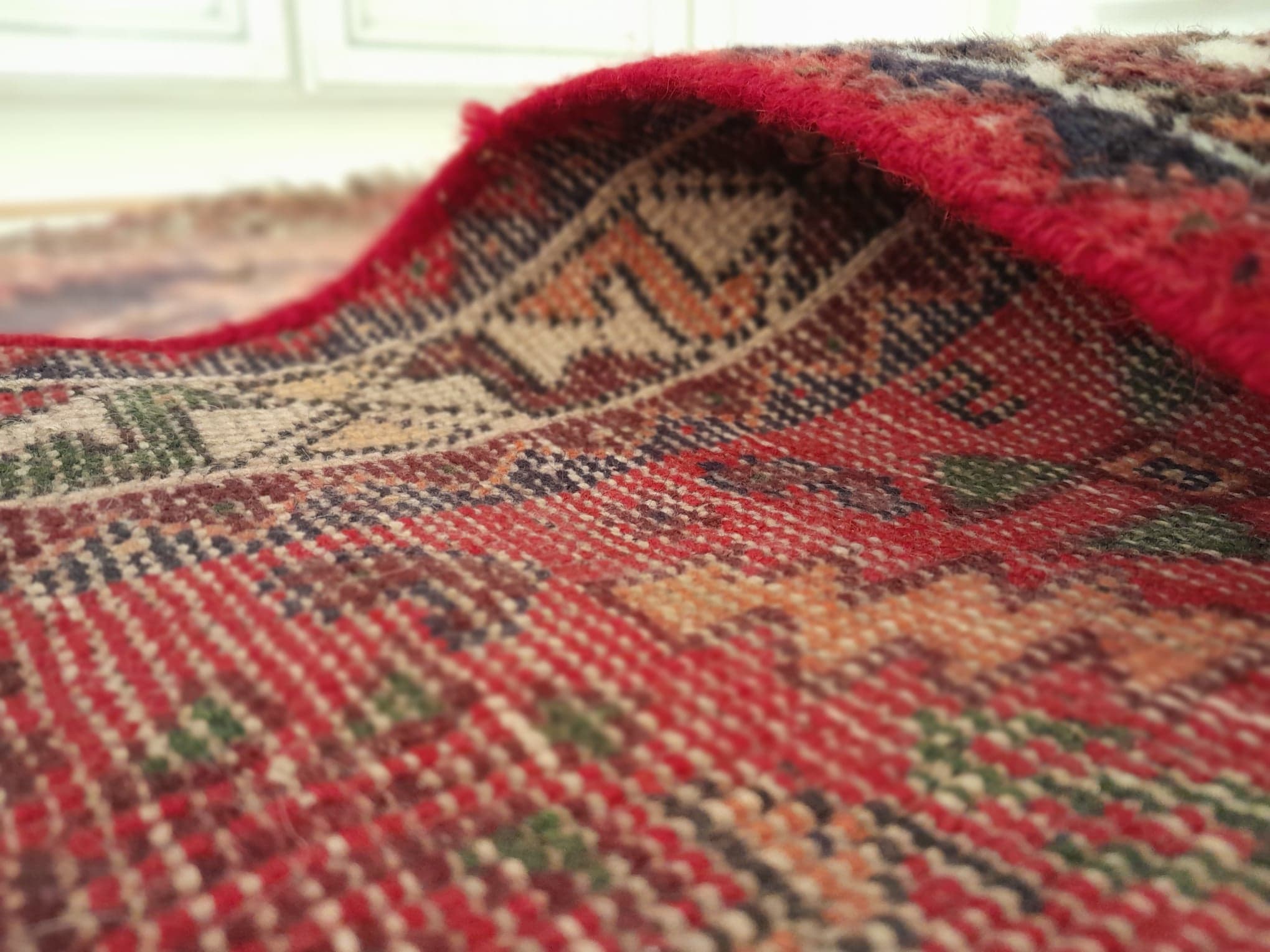 Handmade Persian Shiraz rug 150x108cm