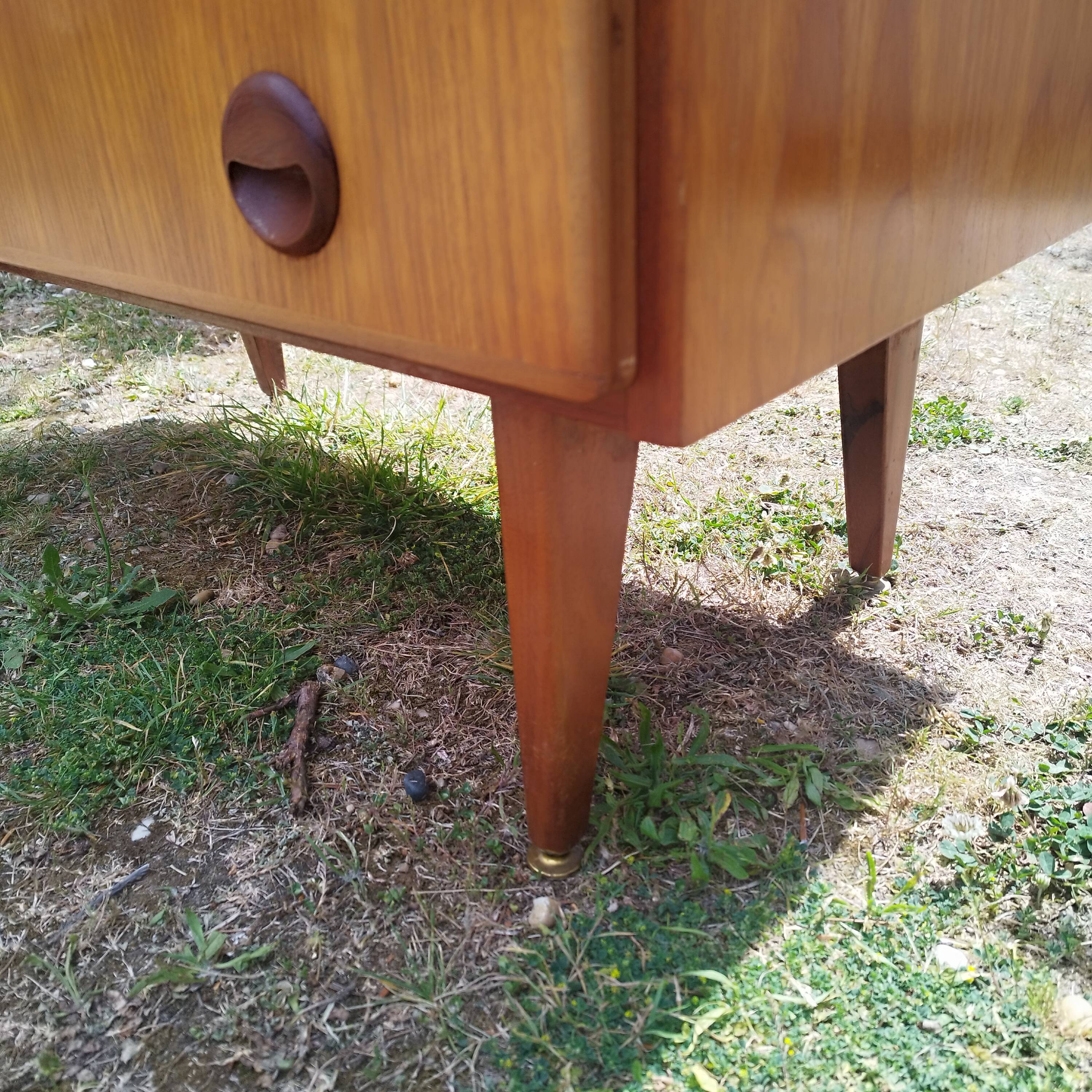 Vintage teak chest of drawers