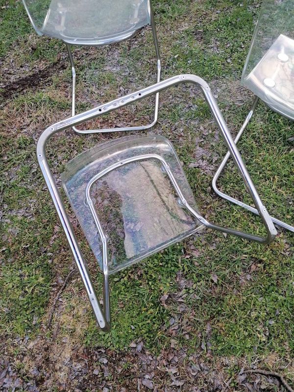 Lot de 3 chaises tobias de carl öjerstam pour ikea années 90