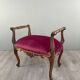 Ensemble chaise et repose-pieds de style louis xv, xixe siècle