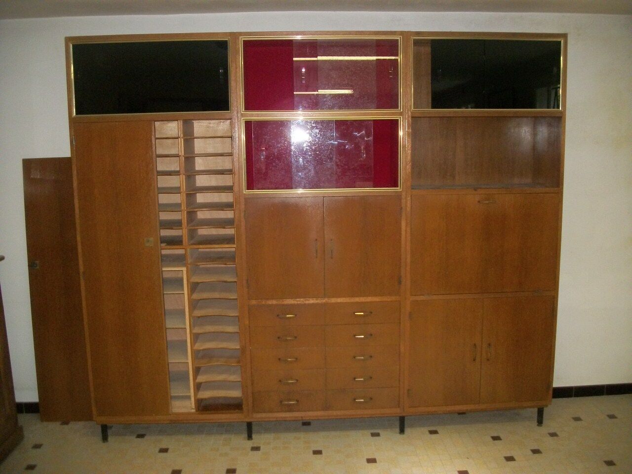 Library secretary adjustable