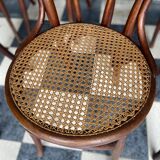 Set of 7 Thonet bistro chairs