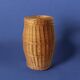 Vintage wicker laundry basket
