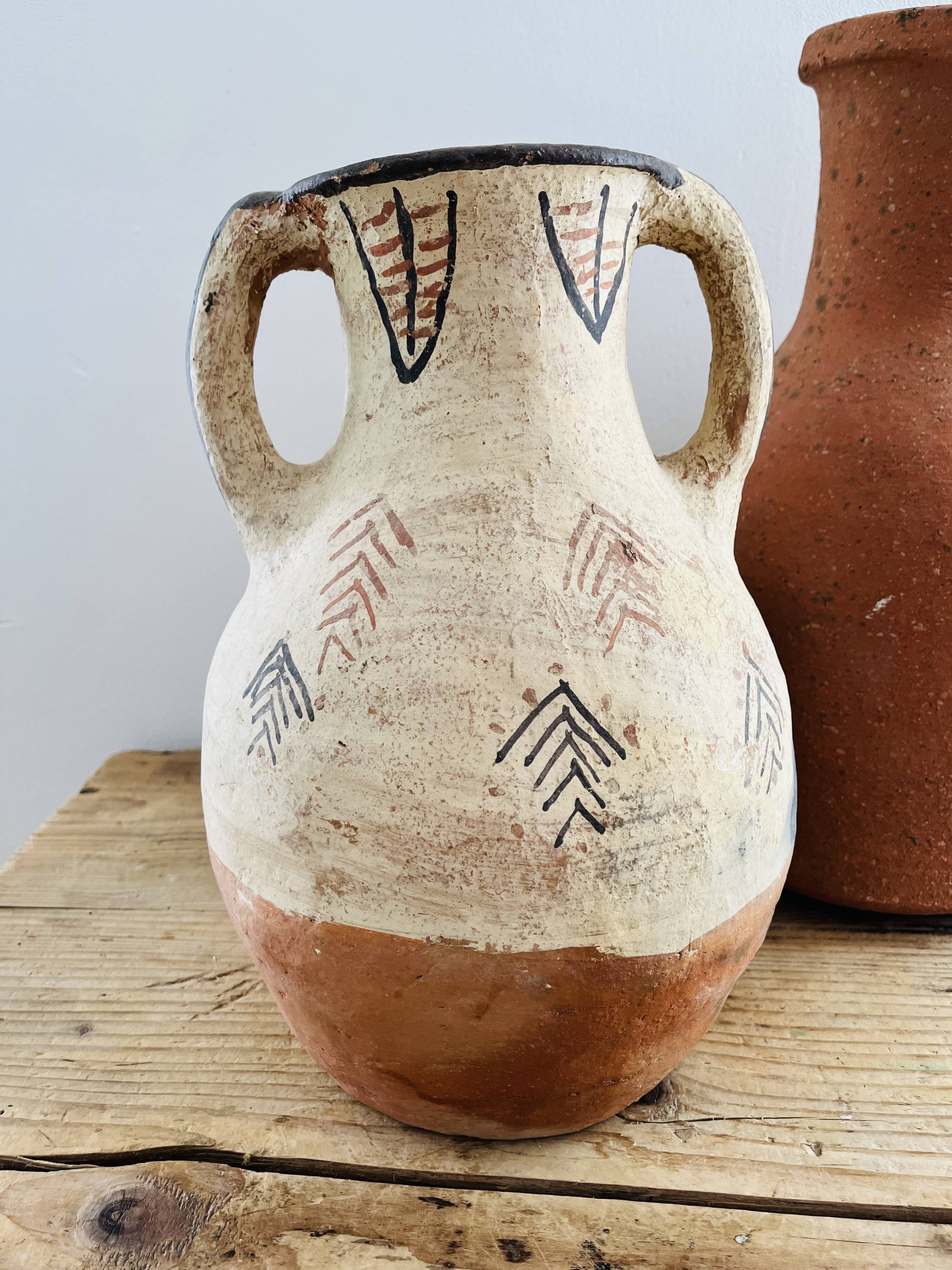 Moroccan terracotta jar