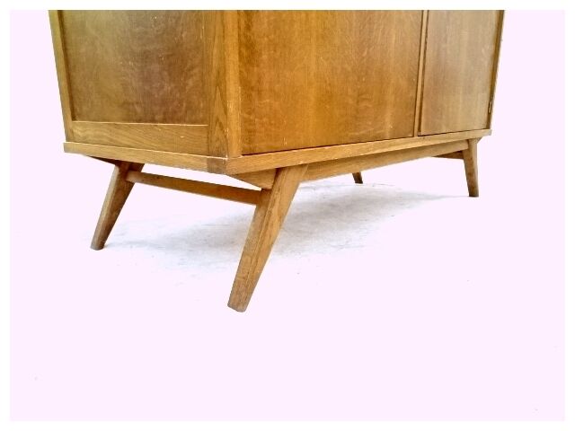 Wardrobe wardrobe 1950 with compass legs