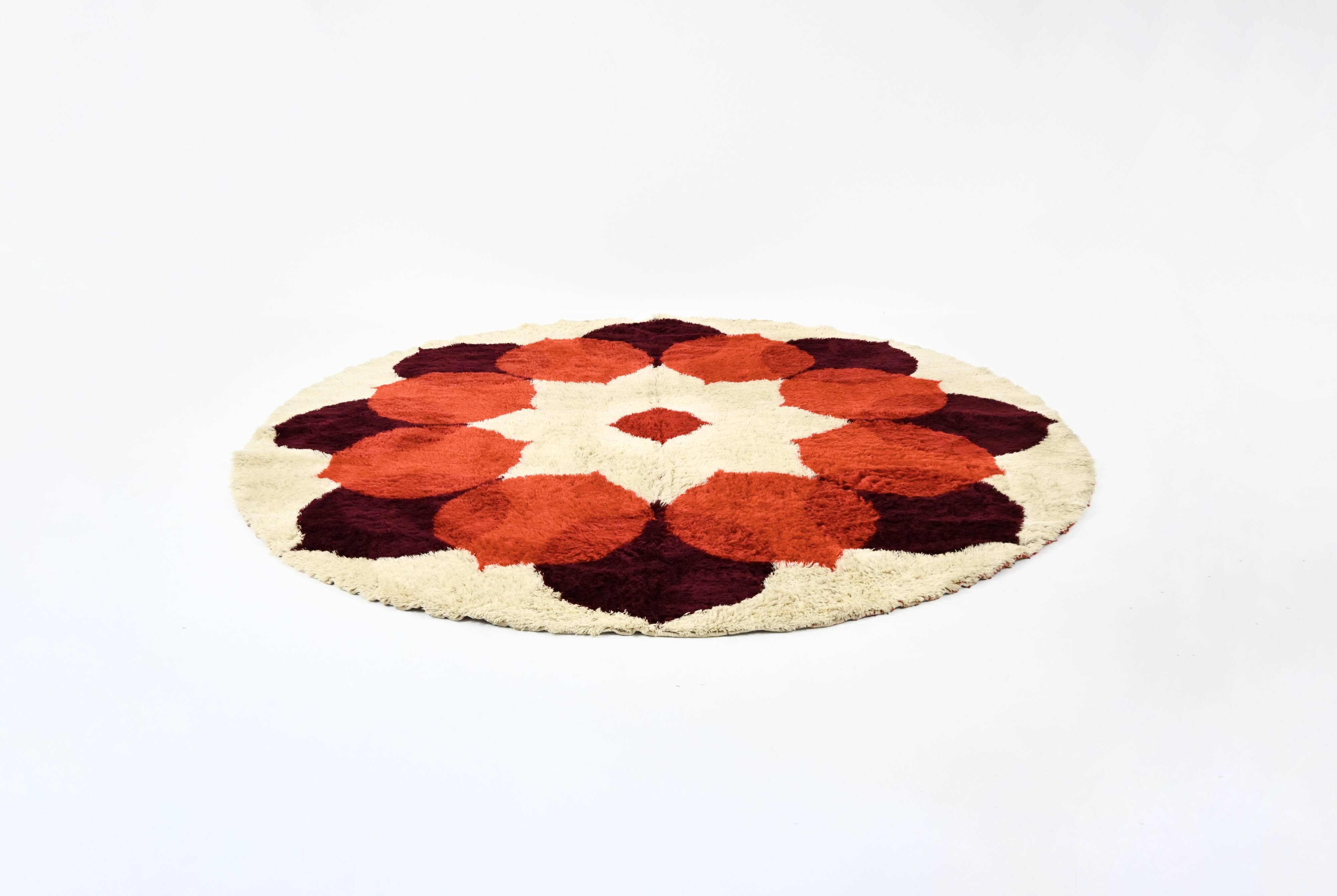 Hojer Eksport Wilton patterned rug, 1970s