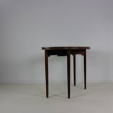 Beautiful danish design foldable game table by Hans Wegner