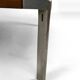Walnut and aluminum coffee table, by Osvaldo Borsani for Tecno, Italy, Circa 1970
