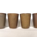 Lot 4 Digoin sandstone cups