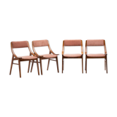Set of 4 skoczek chairs from the 60