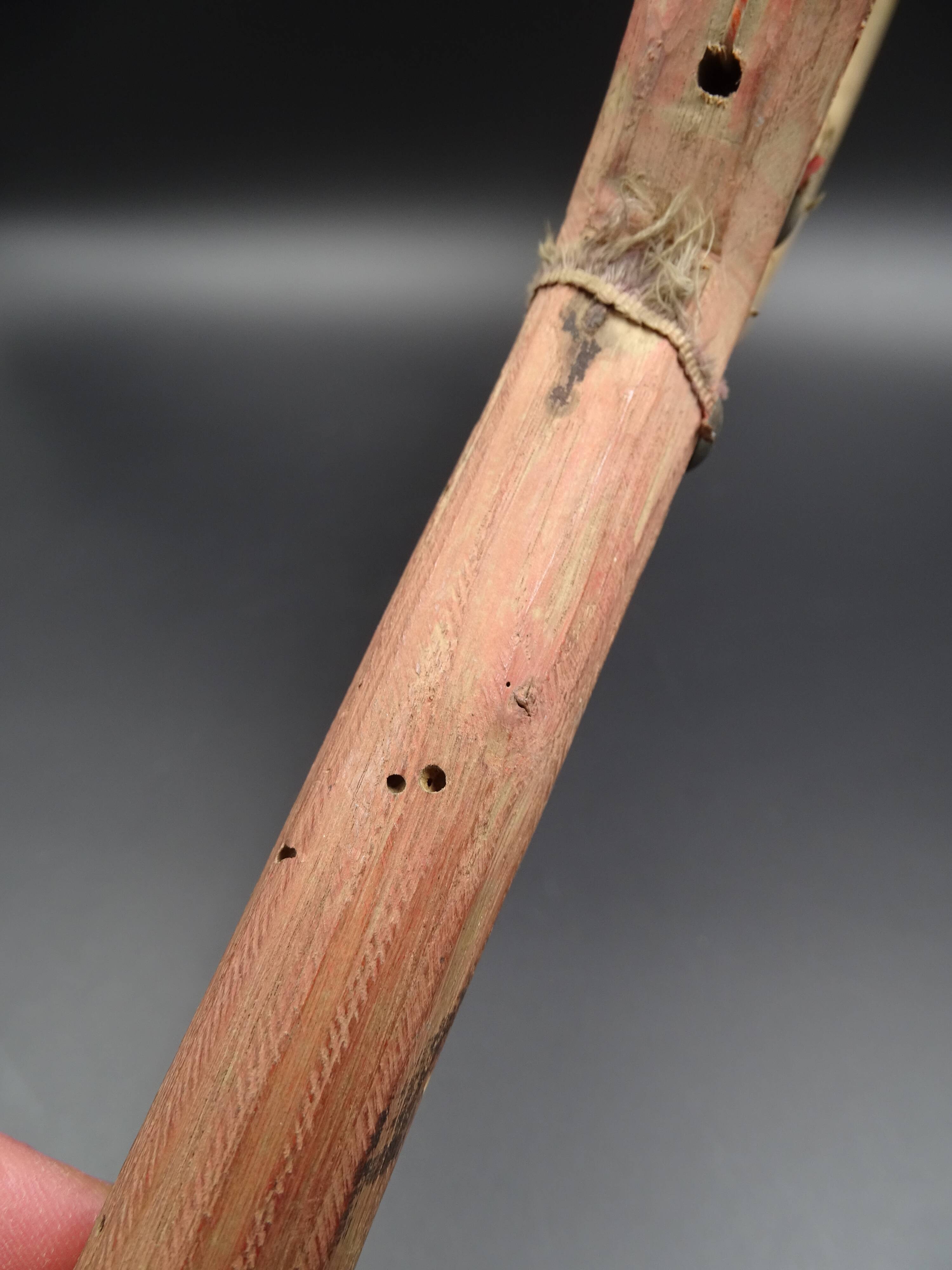 Old racquet for flying game - circa 1910