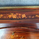 Bureau scriban de pente louis xv galbé en marquèterie vers 1850-1880